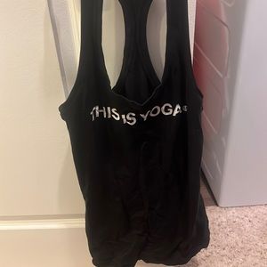Lululemon this is yoga tank